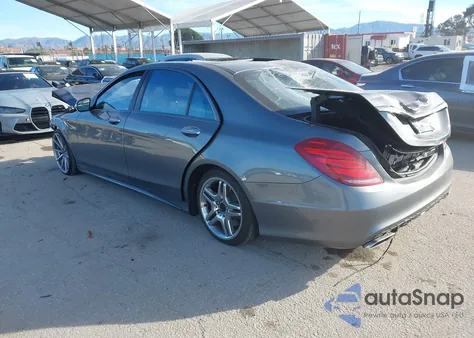 2016 Mercedes-Benz S 550 Plug-In Hybrid z USA, uszkodzony, nr VIN WDDUG6DB7GA234948